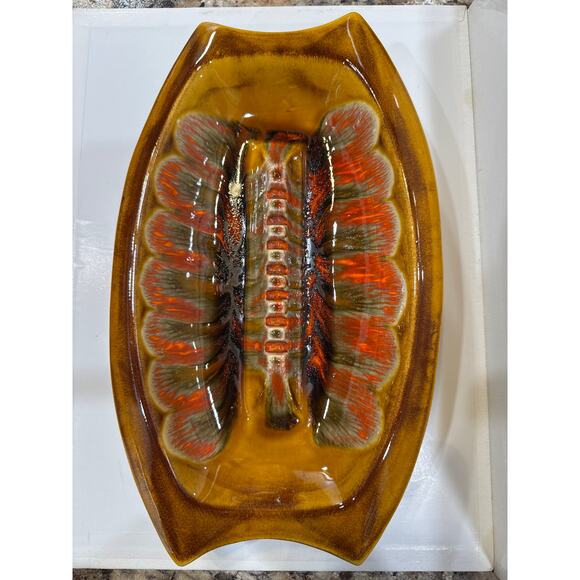 Vintage Mid-Century Modern (MCM) Ceramic Ashtray MCM WD 609 - Picture 1 of 7